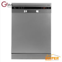 ماشین ظرفشویی جی پلاس GDW-K351S نقره ای