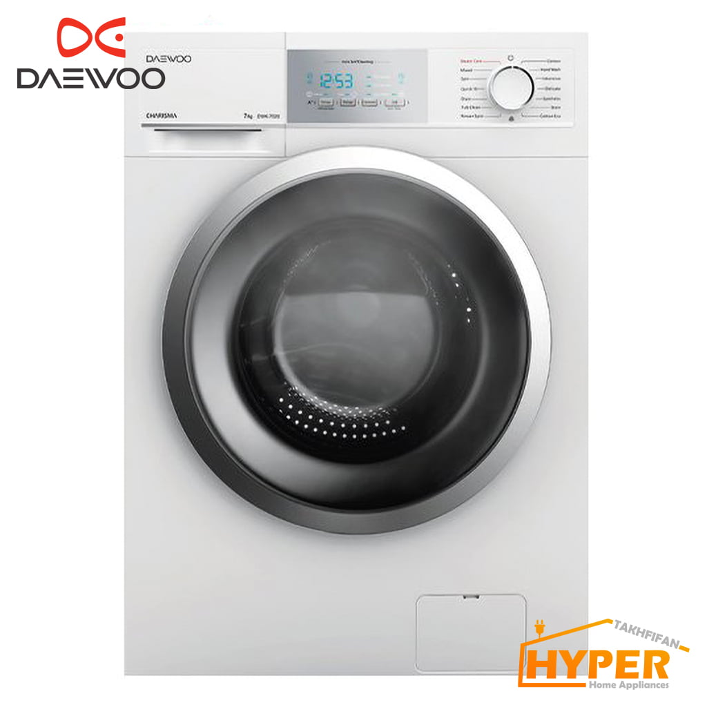 ماشین لباسشویی دوو DWK-7300 سفید 7 کیلویی