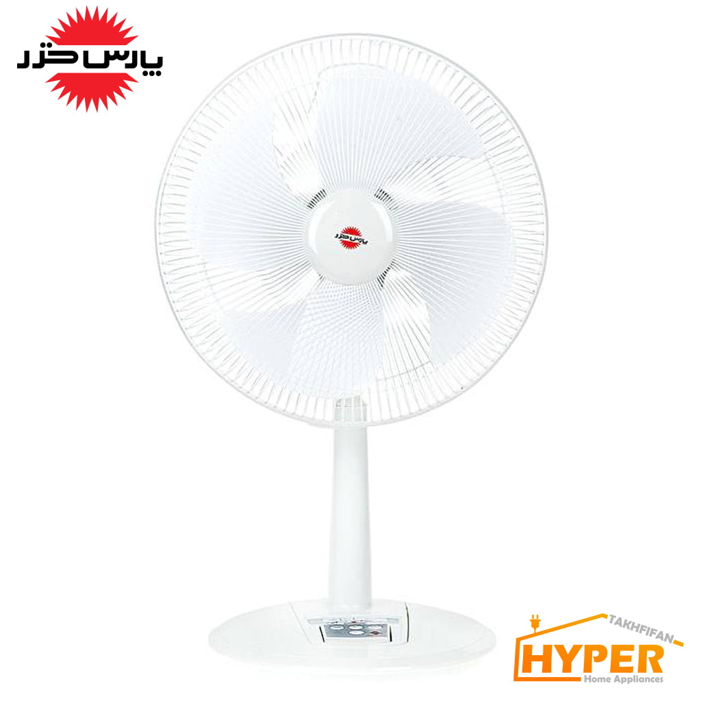 پنکه 4 پره رومیزی پارس خزر ES8010W
