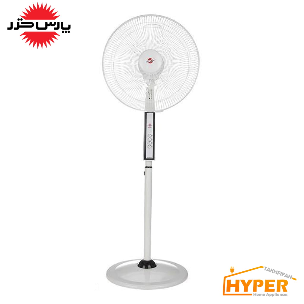 پنکه پایه بلند رومیزی پارس خزر ES4010RWKM