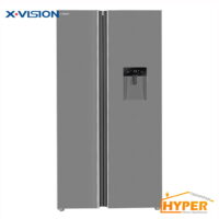 یخچال فریزر ساید بای ساید ایکس ویژن TS665 ASD