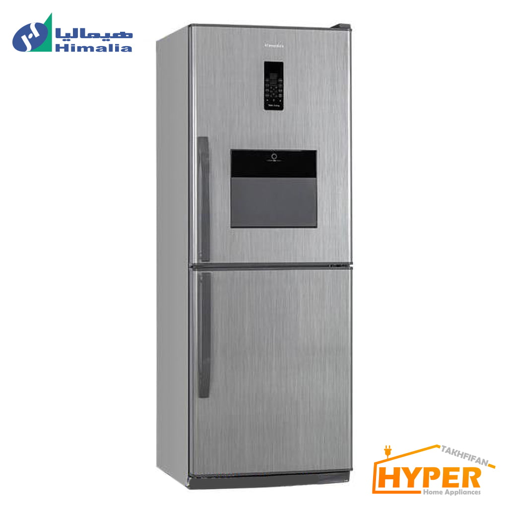 یخچال فریزر هوم بار دیفرنت هیمالیا مدل 530 نقره ای