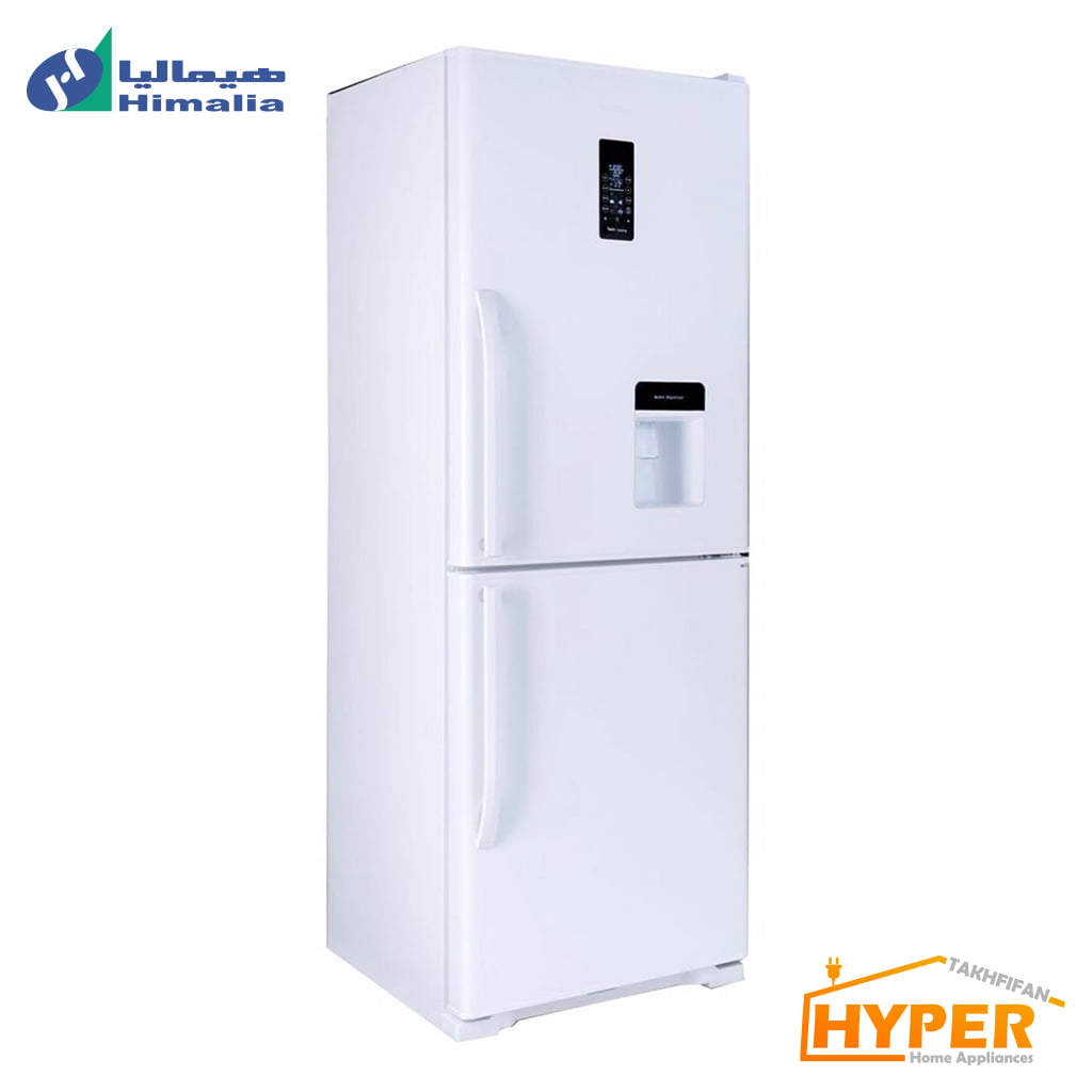 یخچال فریزر هیمالیا مدل 530 آبریز دار دیفرنت سفید چرم