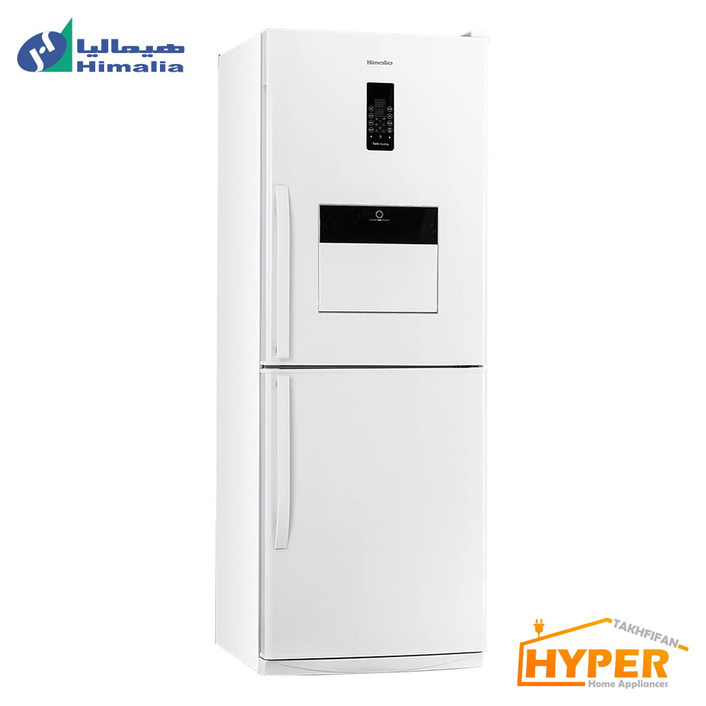 یخچال فریزر هیمالیا مدل 530 هوم بار دیفرنت سفید چرم