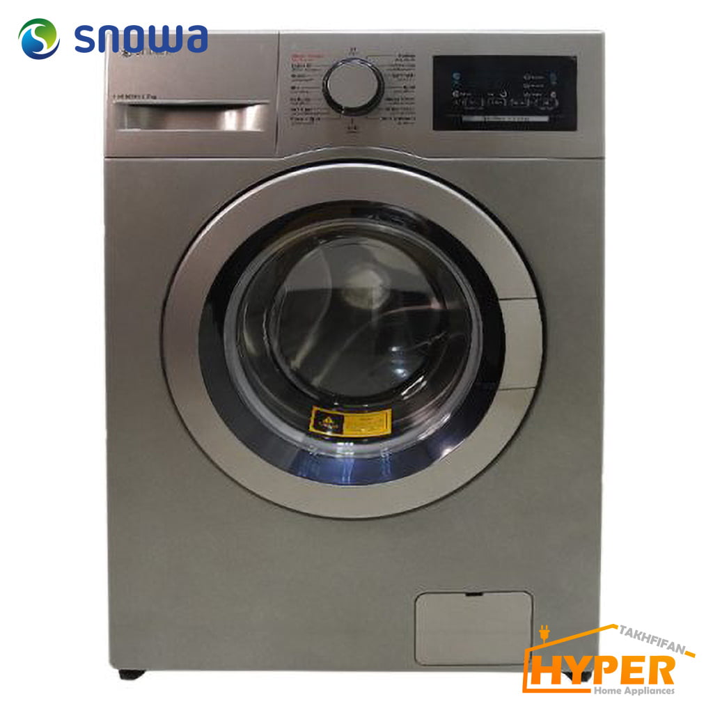 ماشین لباسشویی اسنوا SWM-71125 تیتانیوم 7 کیلویی