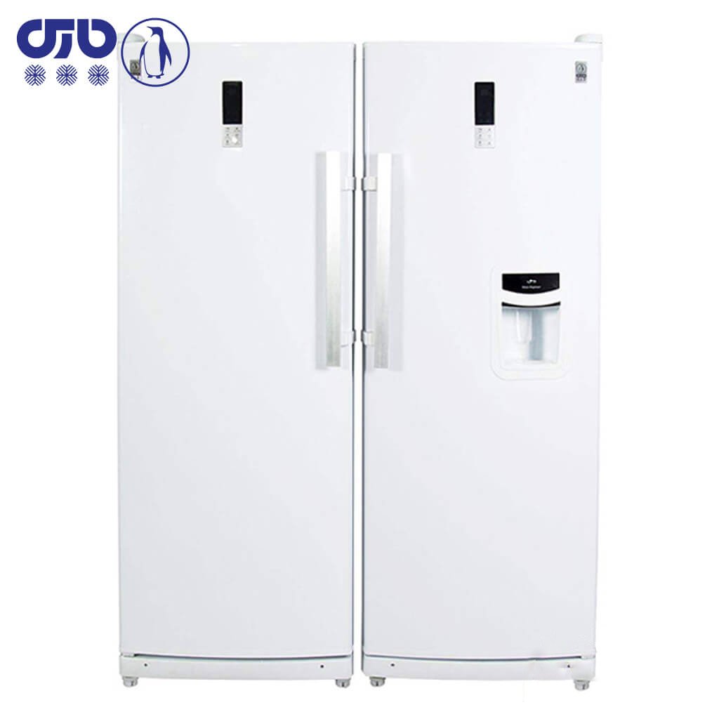 یخچال فریزر دوقلو پارس مدل بوران سفید