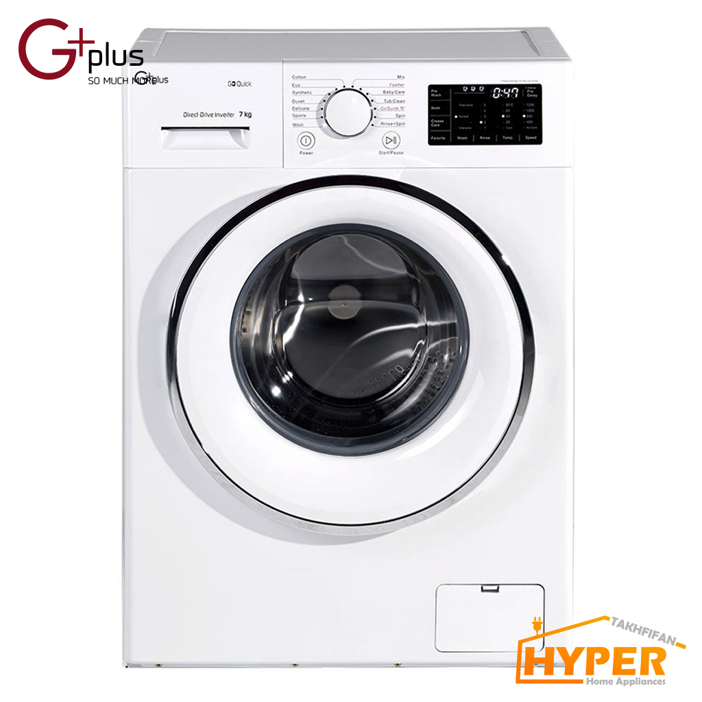 ماشین لباسشویی جی پلاس GWM-L7025W