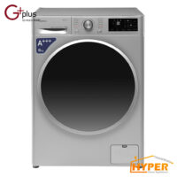 لباسشویی جی پلاس GWM-L870S نقره ای 8 کیلویی