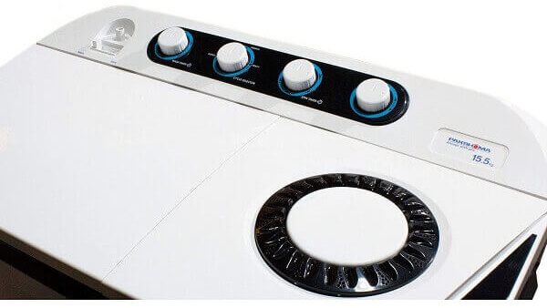 ماشین لباسشویی دوقلو 1504 سفید پاکشوما