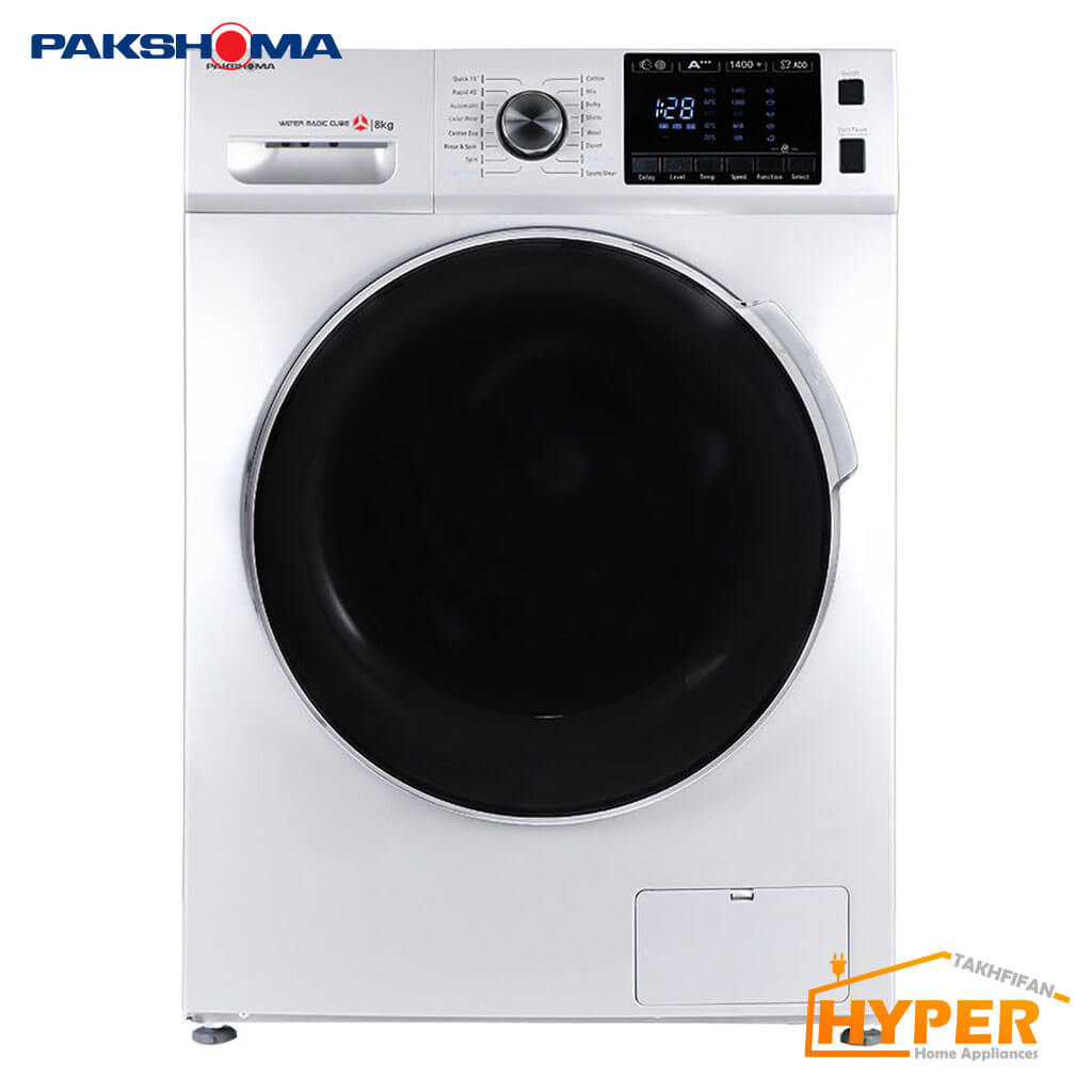 ماشین لباسشویی پاکشوما BWF-40802 WT