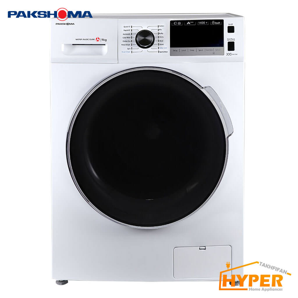 ماشین لباسشویی پاکشوما BWF-40913 WT