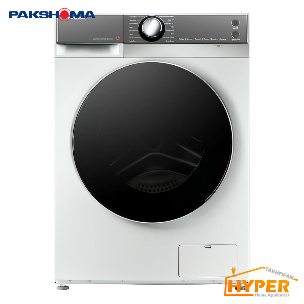 ماشین لباسشویی پاکشوما BWF-40918 WT