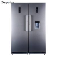 یخچال فریزر دوقلو دیپوینت D5IS نقره ای