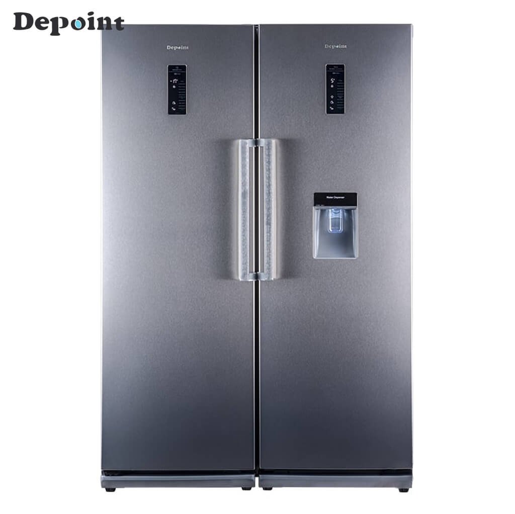یخچال فریزر دوقلو دیپوینت D5IS نقره ای