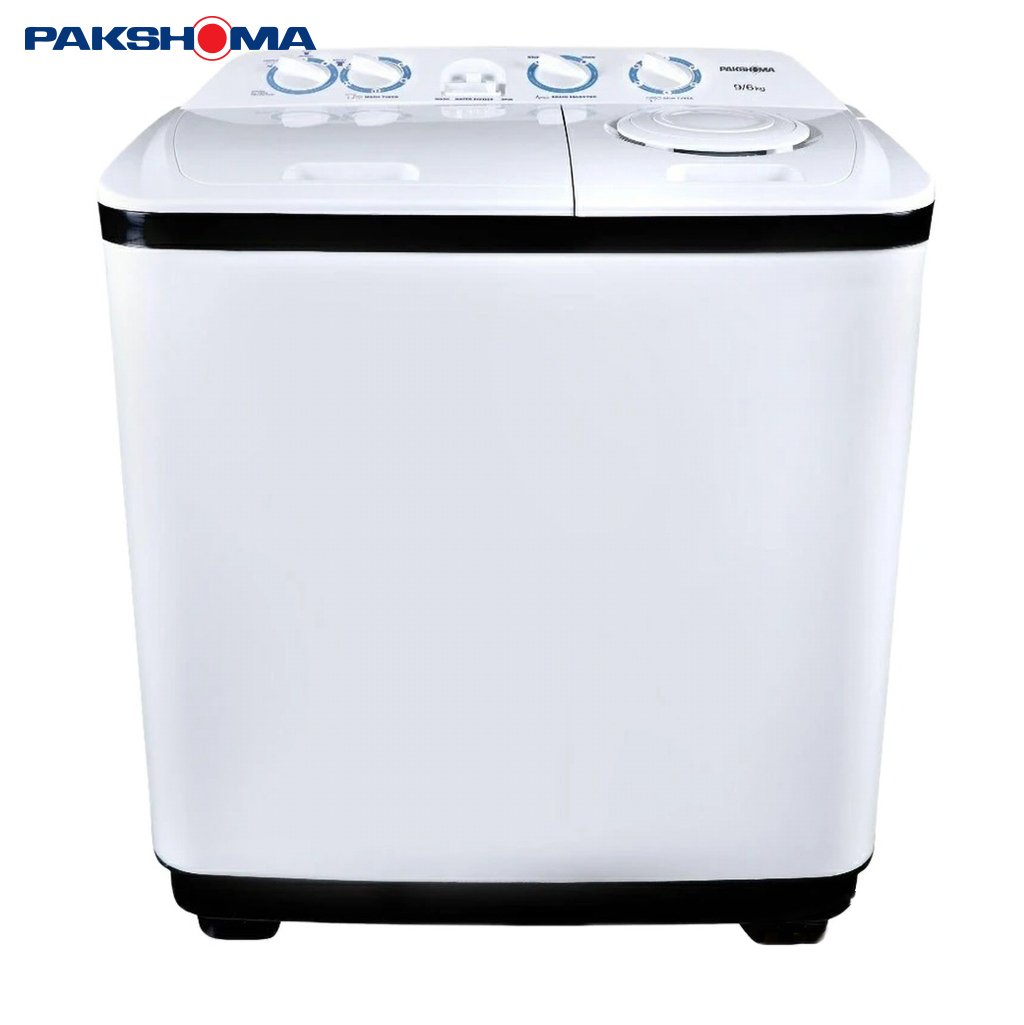 ماشین لباسشویی دوقلو پاکشوما PTN-9604 AJ سفید