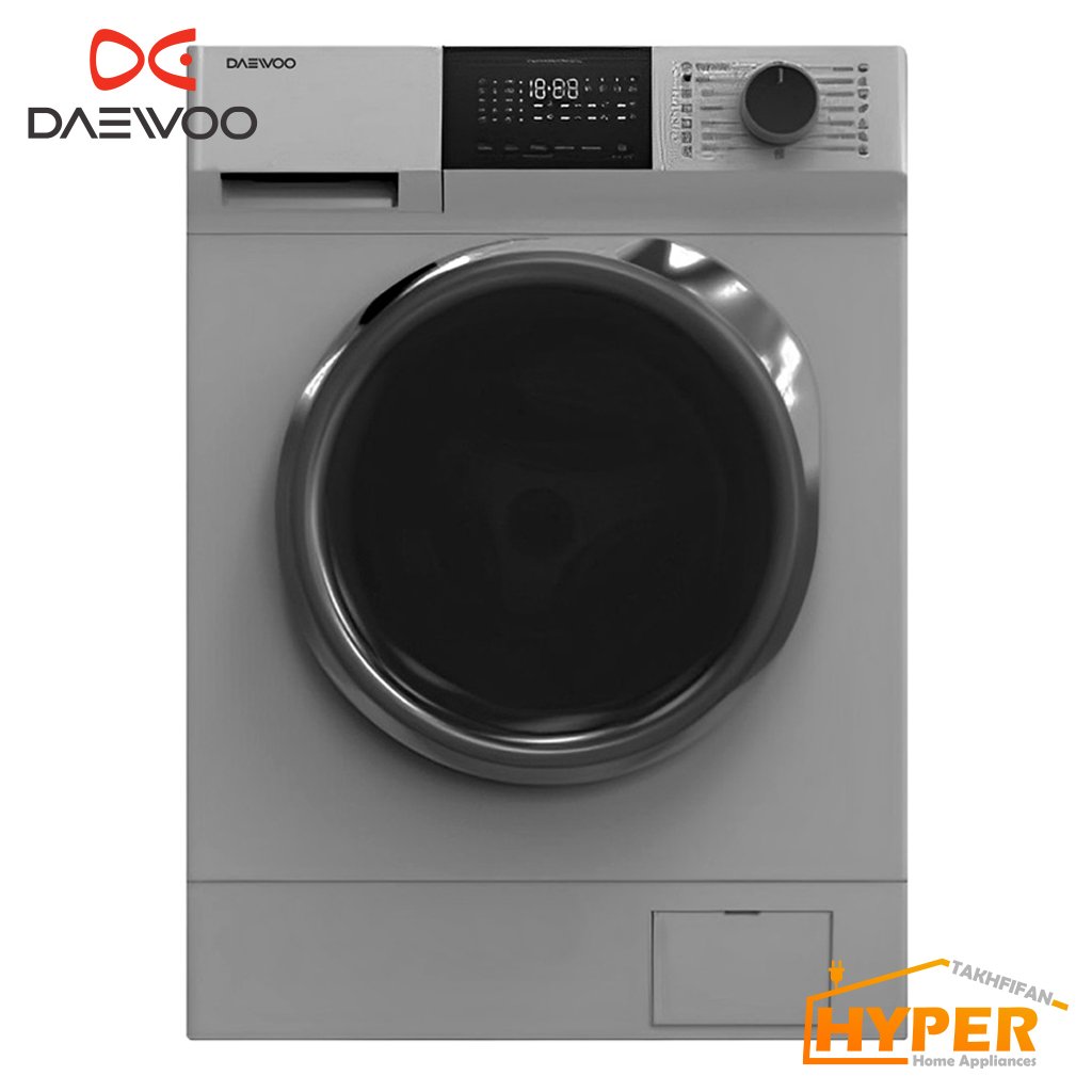 ماشین لباسشویی دوو DWK-UN810S نقره ای