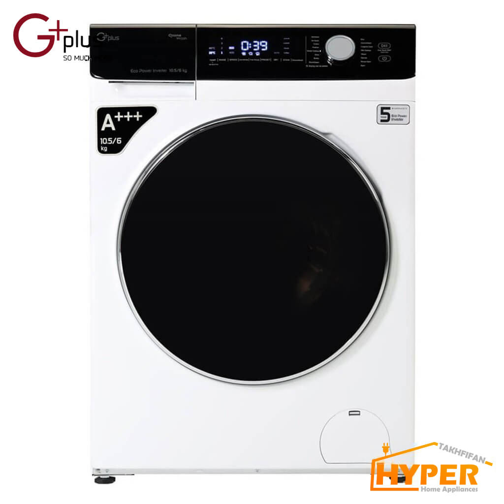 ماشین لباسشویی جی پلاس GWM-M105W