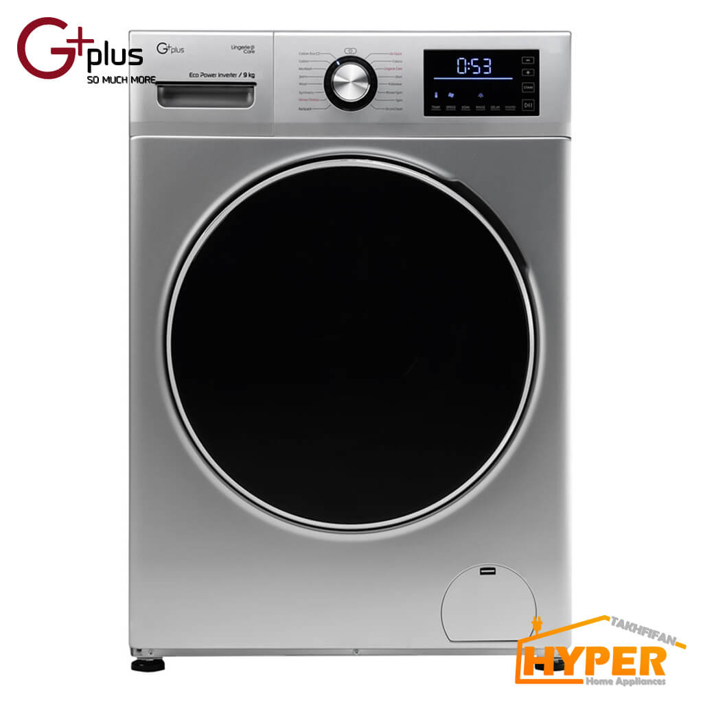 ماشین لباسشویی جی پلاس GWM-P9341T