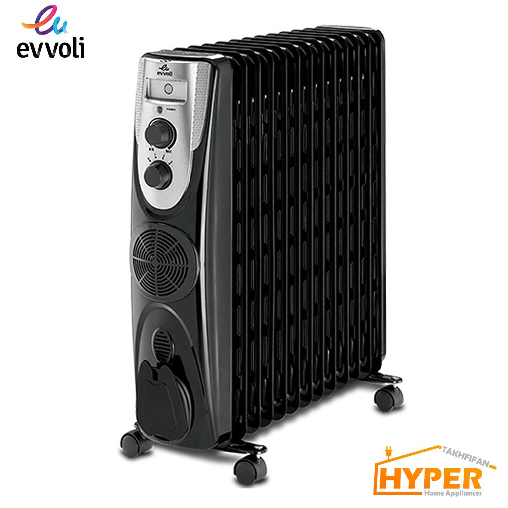 شوفاژ برقی 13 پره ایوولی EVOH-13FB