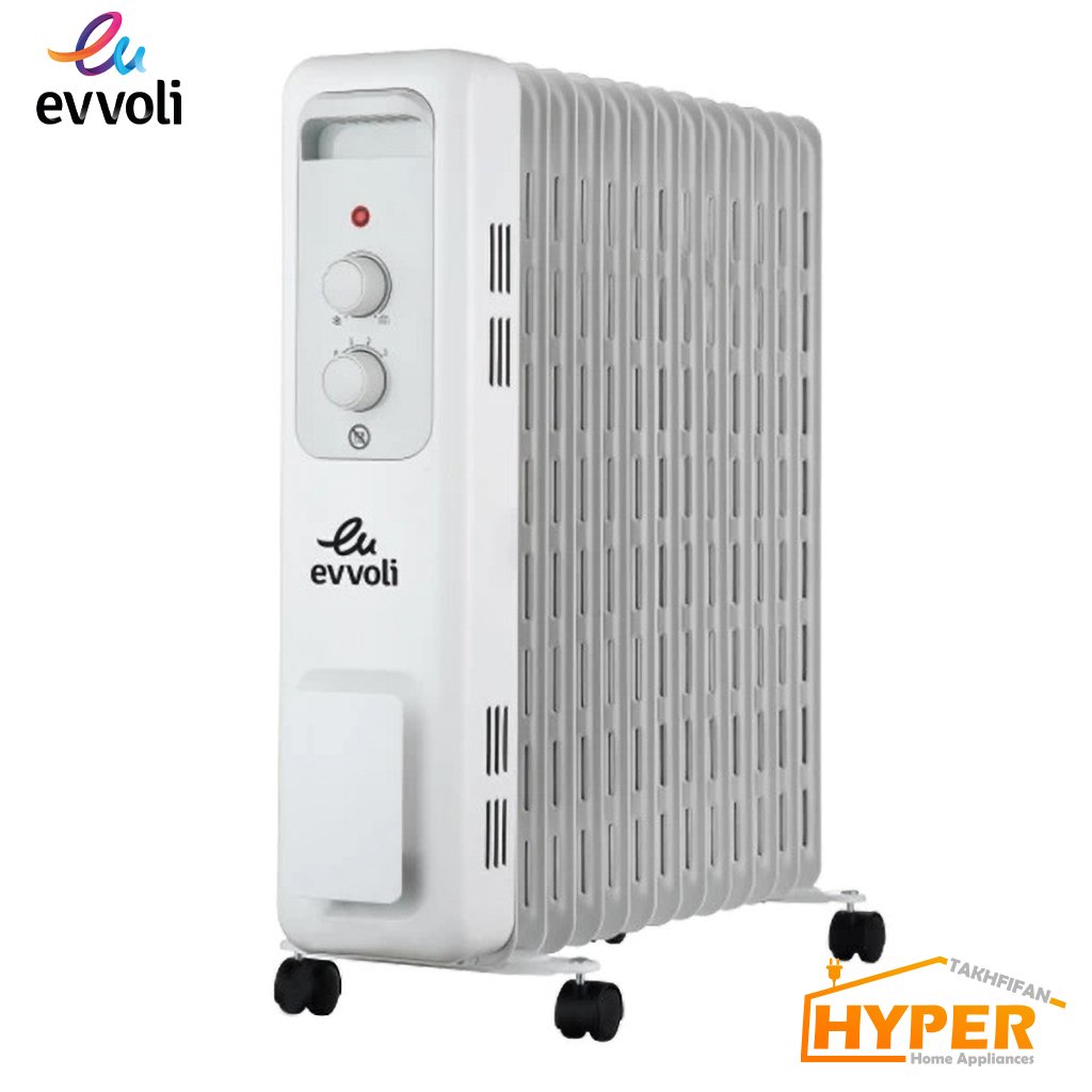 شوفاژ برقی 13 پره ایوولی EVOH-13MW