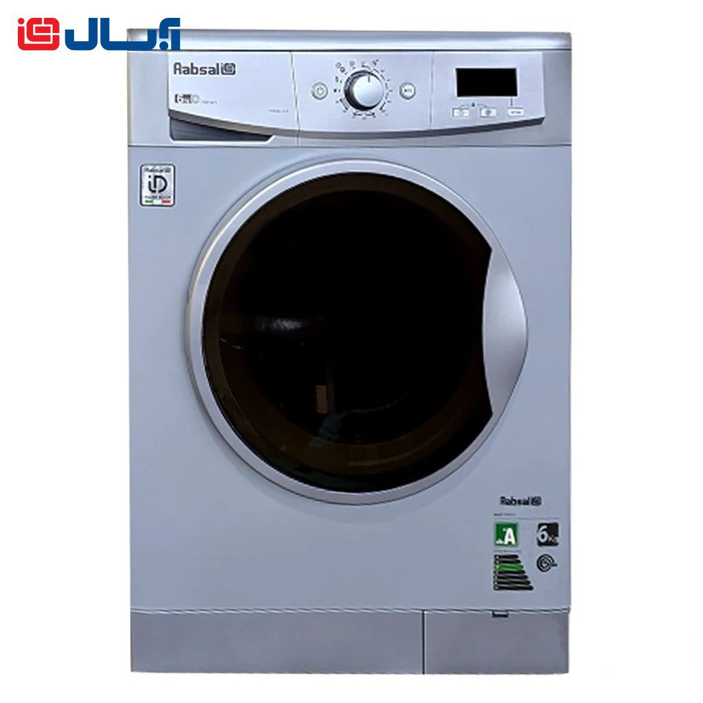 ماشین لباسشویی آبسال WRE6410-S نقره ای