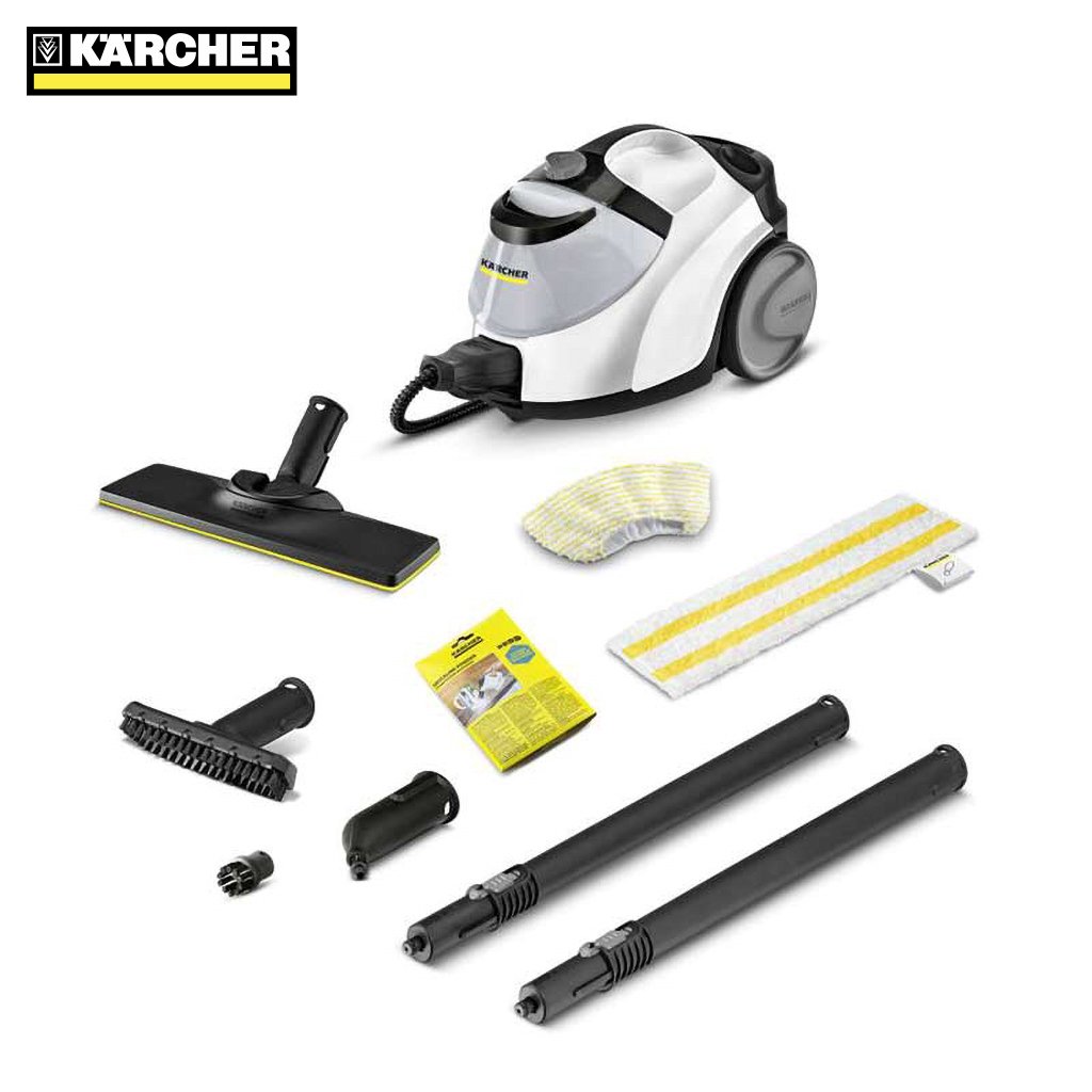 بخارشوی کارچر ایزی فیکس SC 5 سفید