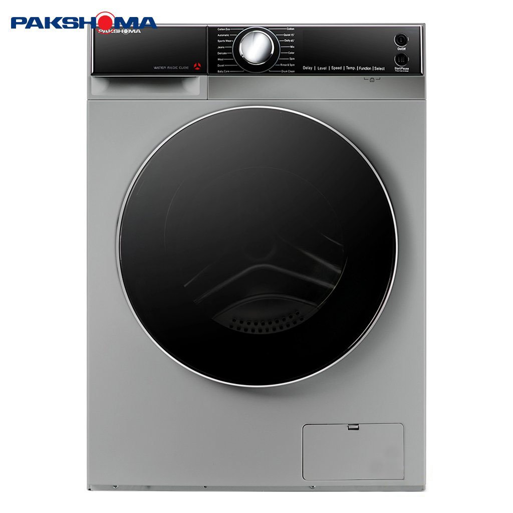 ماشین لباسشویی پاکشوما L8X اینوکس