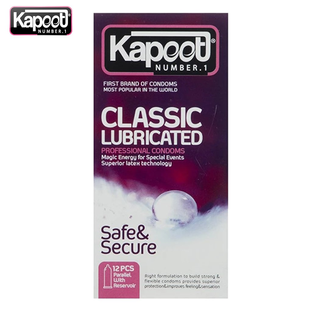 کاندوم تاخیری کاپوت کلاسیک Classic Lubricated