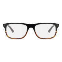 فریم عینک طبی ویفرر (Wayfarer) مردانه پرادا مدل 0PR-03RV-TFJ1O1-55 مناسب برای صورت بیضی، قلب، مستطیل و مربع