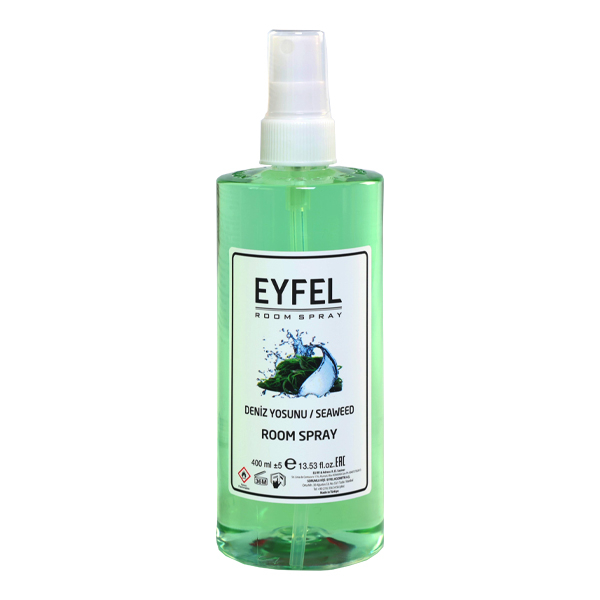 اسپری خوشبو کننده و تصفیه کننده هوا ایفل مدل Seaweed  رایحه جلبک دریایی حجم 400 میلی لیتر