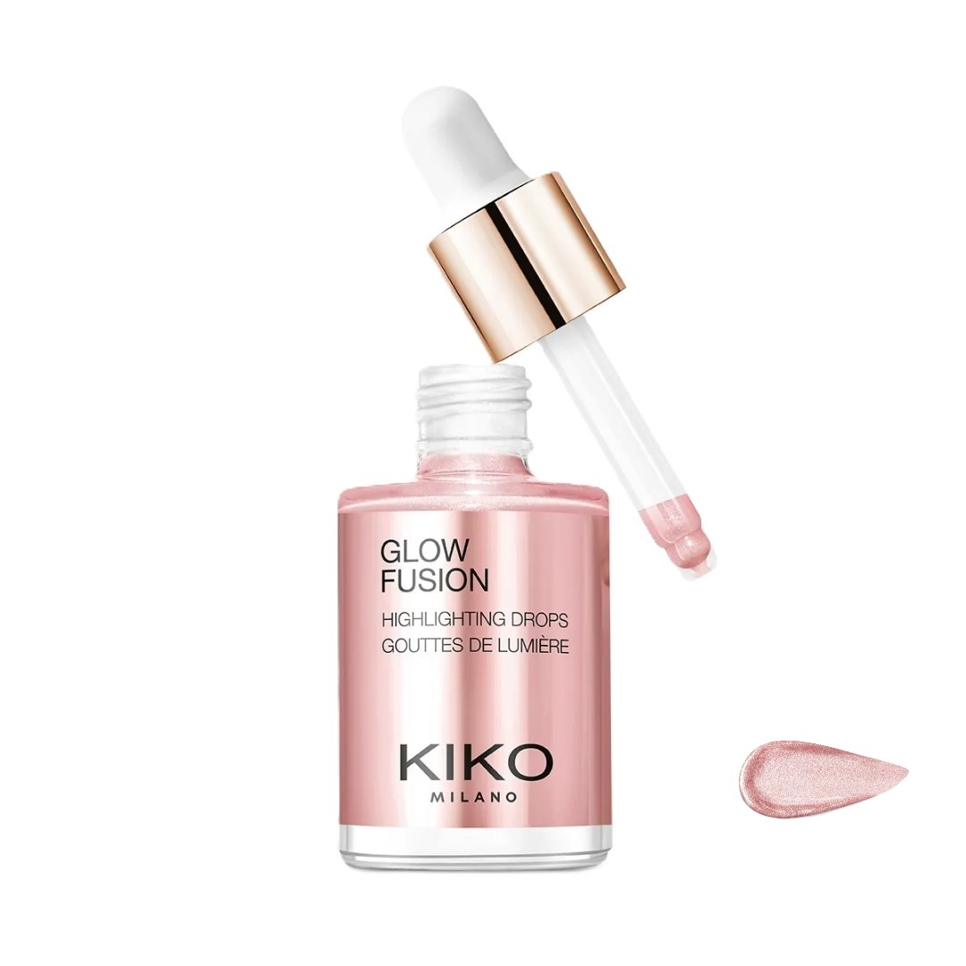 هایلایتر کیکو میلانو مدل GLOW FUSIONشماره 01 رنگ صورتی صدفی