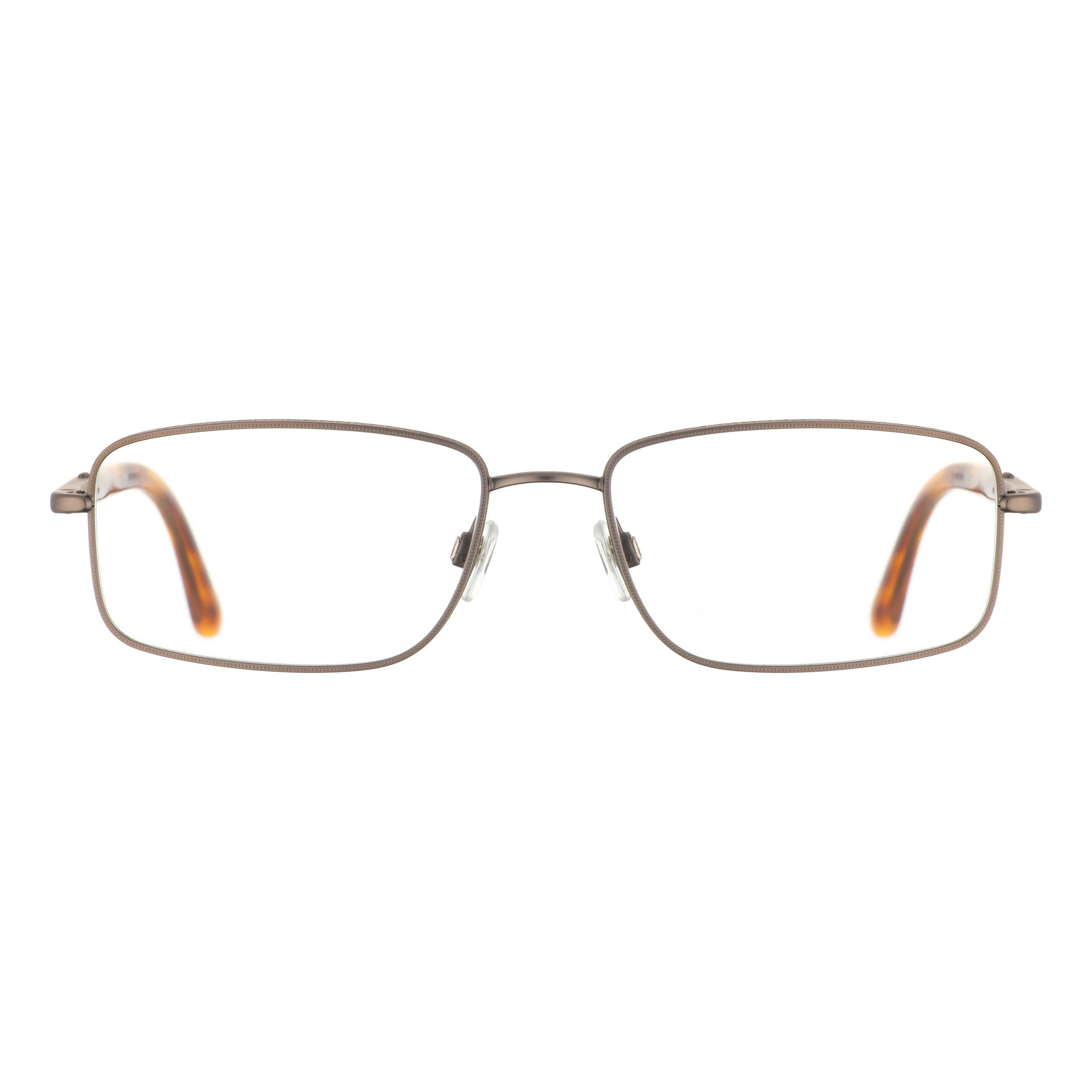 فریم عینک طبی مستطیلی مردانه جورجیو آرمانی مدل 0AR5006-3006-55 مناسب برای صورت بیضی، قلب، گرد و مثلث