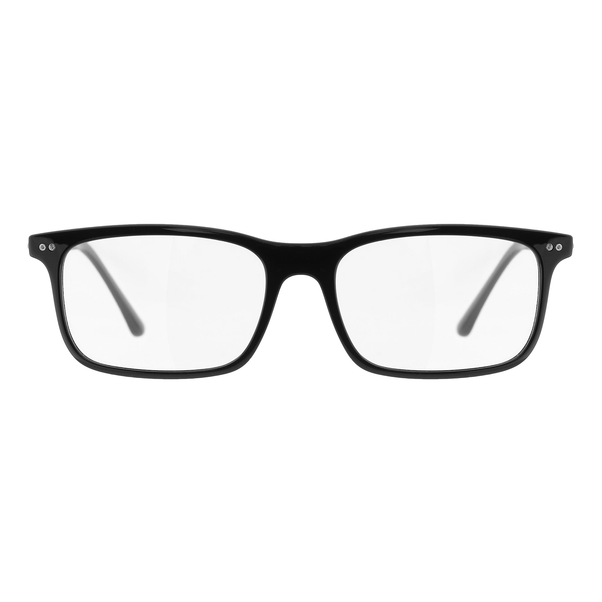فریم عینک طبی ویفرر (Wayfarer) مردانه جورجیو آرمانی مدل 0AR7041-5017-53 مناسب برای صورت بیضی، قلب، مستطیل و مربع