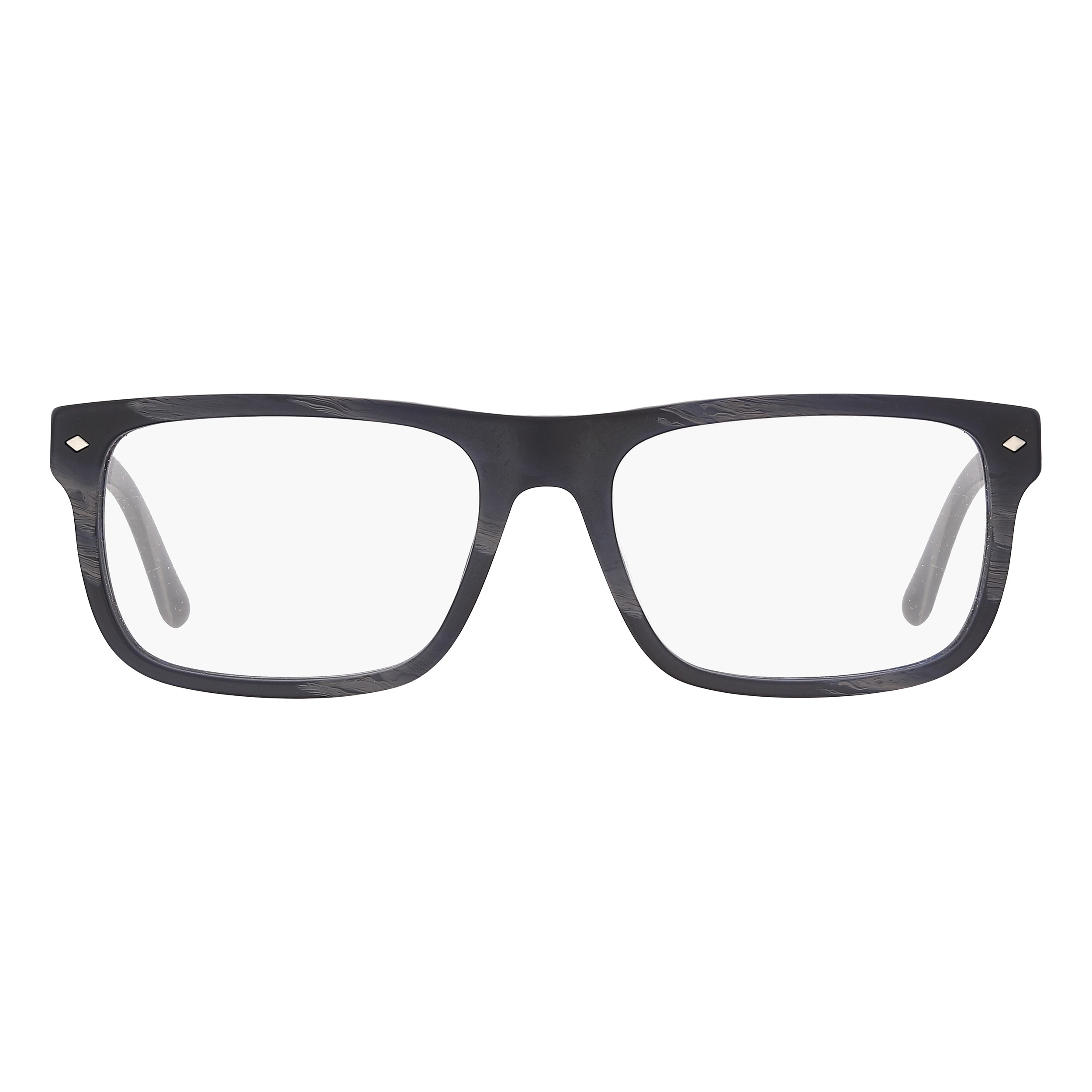فریم عینک طبی ویفرر (Wayfarer) مردانه جورجیو آرمانی مدل 0AR7043-5301-54 مناسب برای صورت بیضی، قلب، مستطیل و مربع
