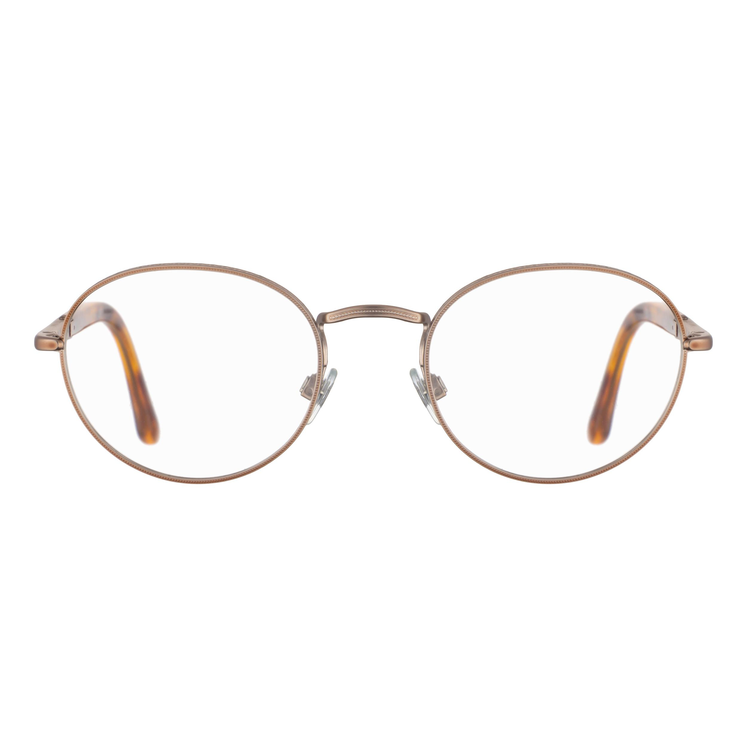 فریم عینک طبی گرد مردانه جورجیو آرمانی مدل 0AR5002-3004 مناسب برای صورت مستطیل، مربع، قلب و لوزی