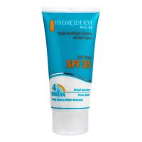 کرم ضد آفتاب فاقد چربی هیدرودرم مدل Men SPF35 وزن 50 گرم