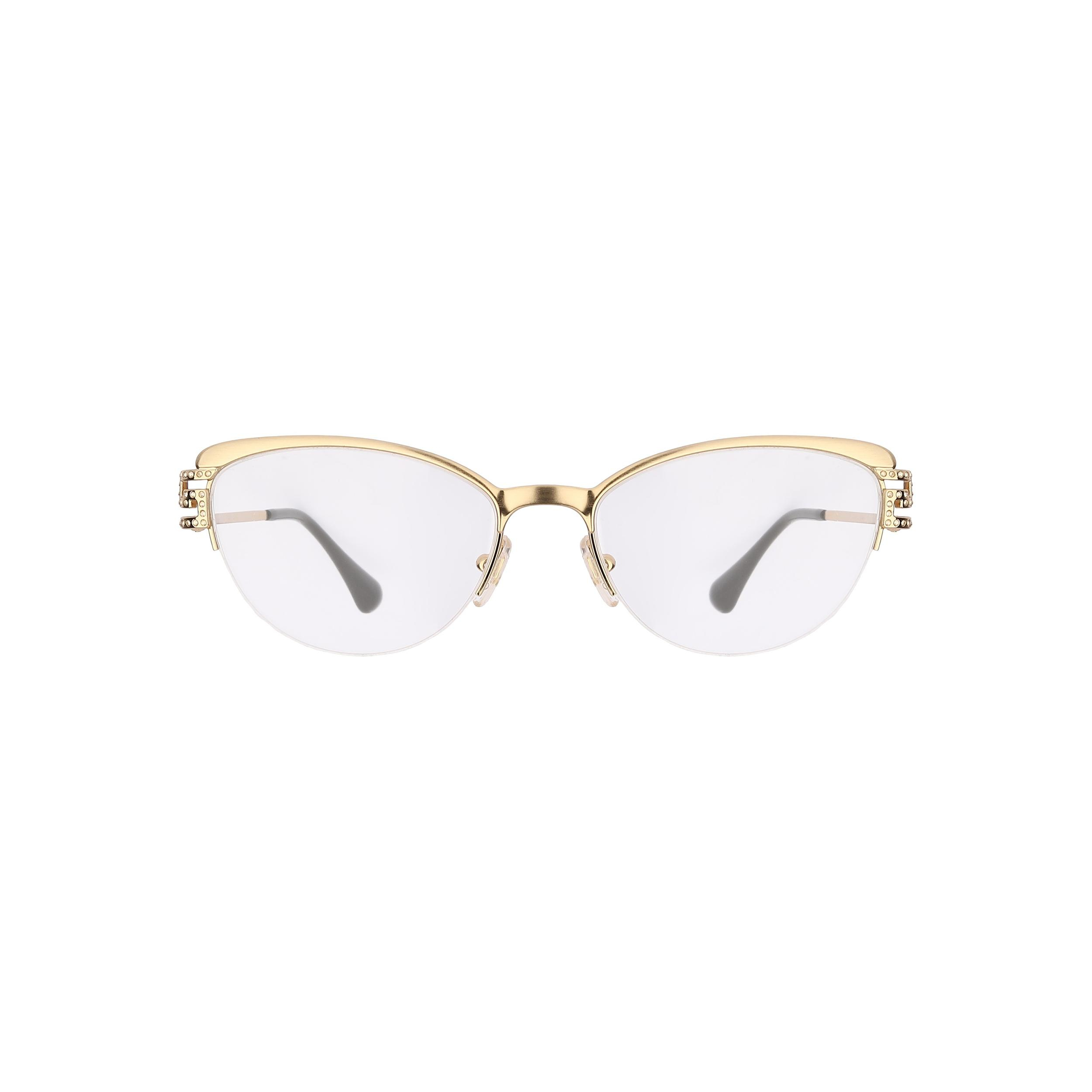 فریم عینک طبی گربه ای زنانه ورساچه مدل 0VE1239B-1339-53 مناسب برای صورت مستطیل، مربع و لوزی