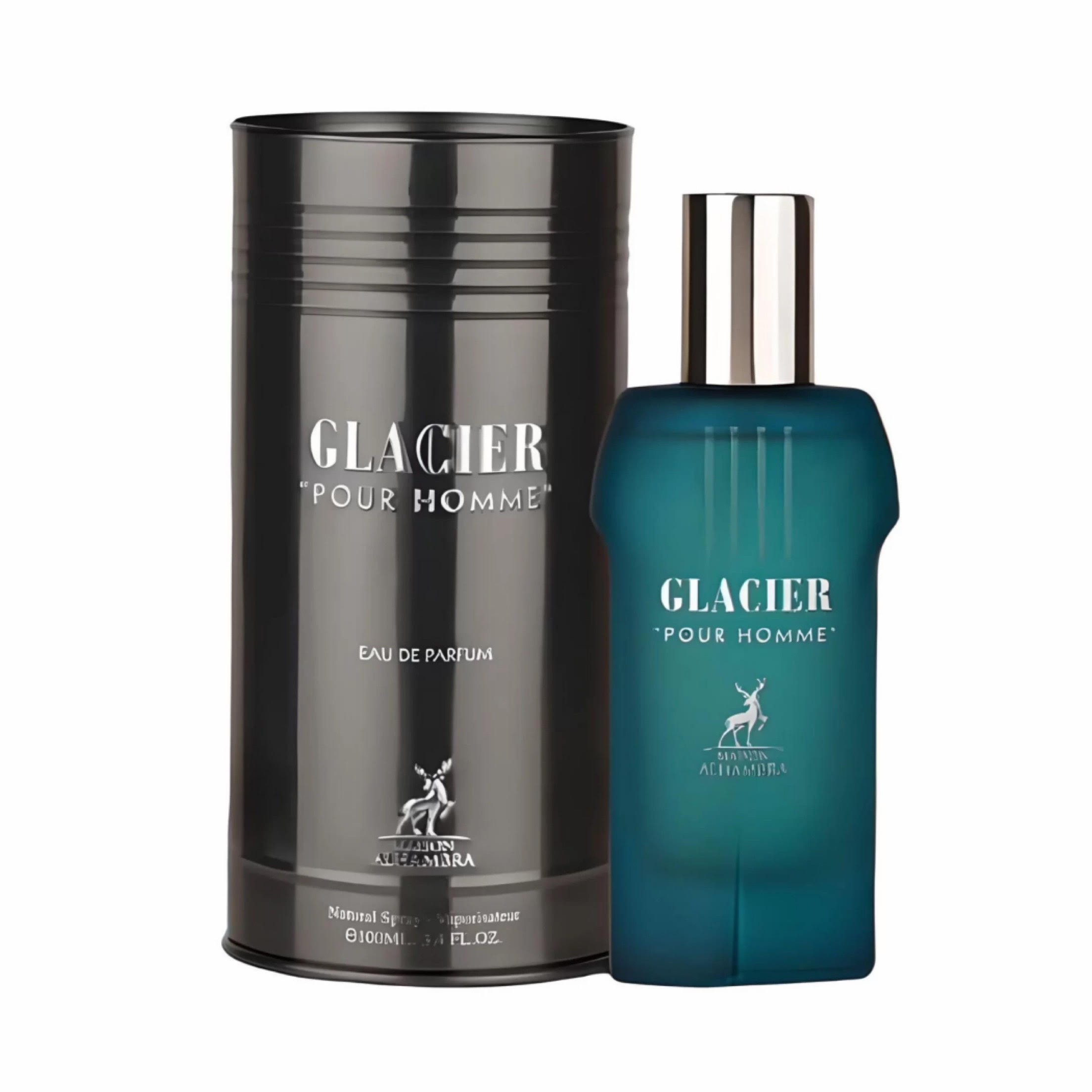 ادو پرفیوم مردانه الحمبرا مدل Glacier حجم 100 میلی لیتر