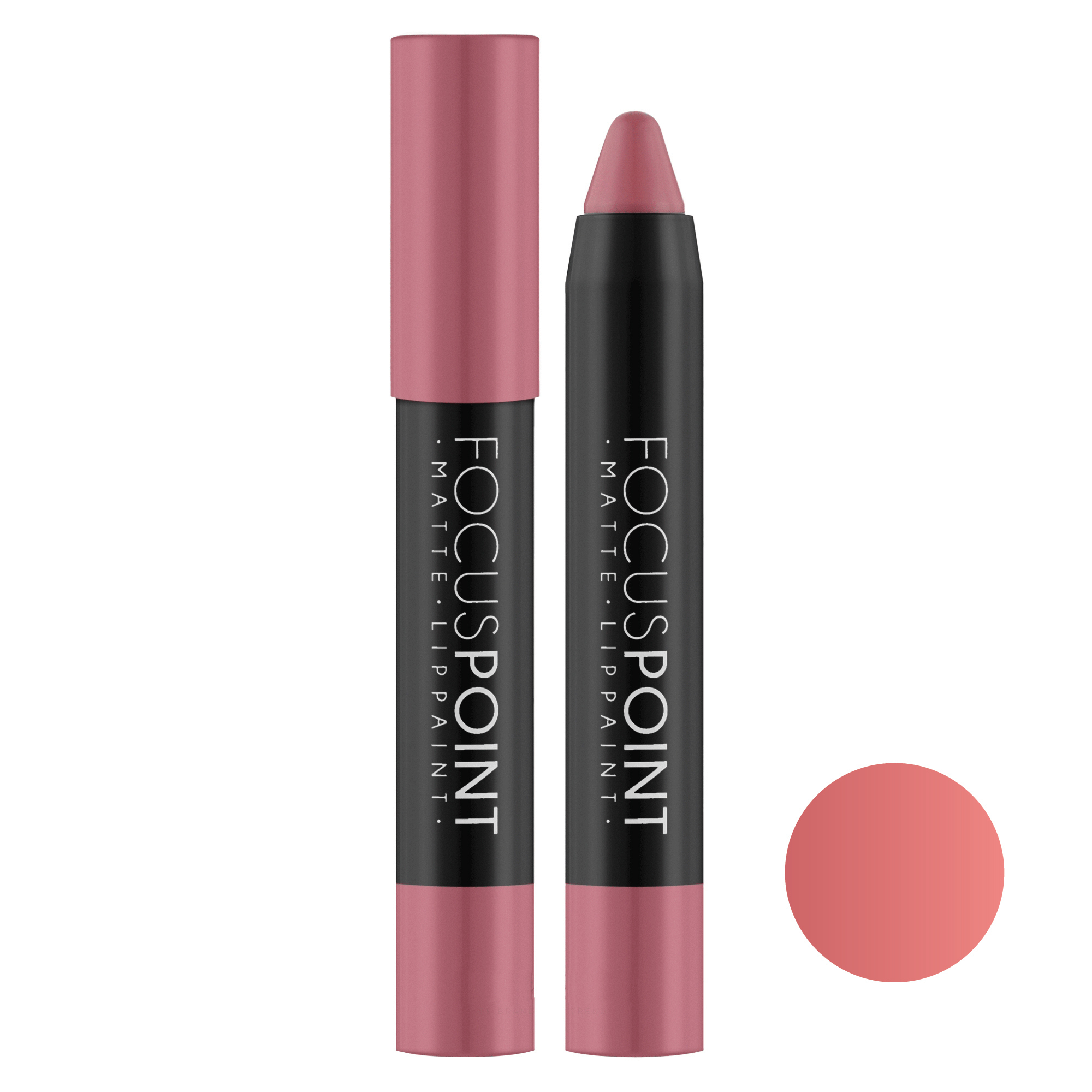 رژ لب مدادی تاپ فیس مدل Matte سری Focus Point شماره 009