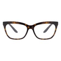 فریم عینک طبی ویفرر (Wayfarer) زنانه پرادا مدل 0PR 24SV2AU1O1 مناسب برای صورت مستطیل، مربع، مثلث، لوزی، قلب، گرد و بیضی