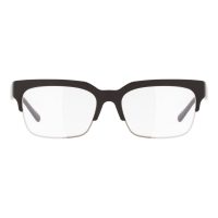 فریم عینک طبی نیم فریم پرادا مدل 0PR-19RV-TFD1O1-54 مناسب برای صورت مستطیل، مربع، مثلث، گرد، قلب، لوزی و بیضی