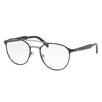 فریم عینک طبی خلبانی (Aviator) پرادا مدل 0PR-60TV-1AB1O1-51 مناسب برای صورت بیضی، قلب، گرد، لوزی، مثلث، مربع و مستطیل