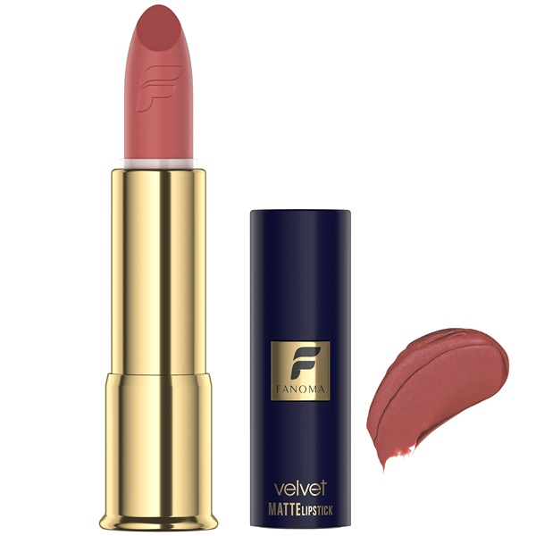 رژ لب جامد مات فانوما مدل Velvet Matte شماره 01