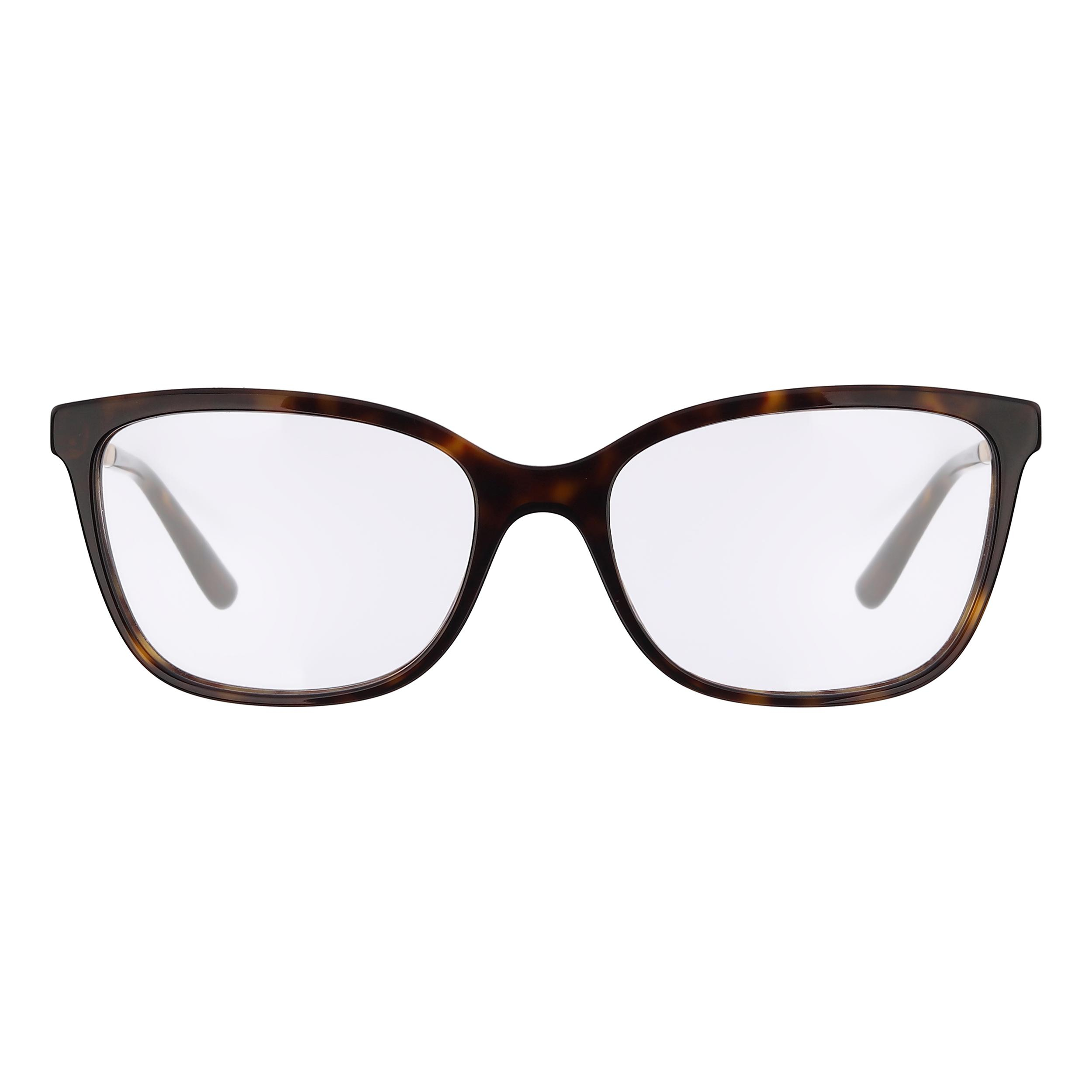 فریم عینک طبی ویفرر (Wayfarer) زنانه دولچه اند گابانا مدل 0DG3317-502-54 مناسب برای صورت مستطیل، مربع، قلب و بیضی