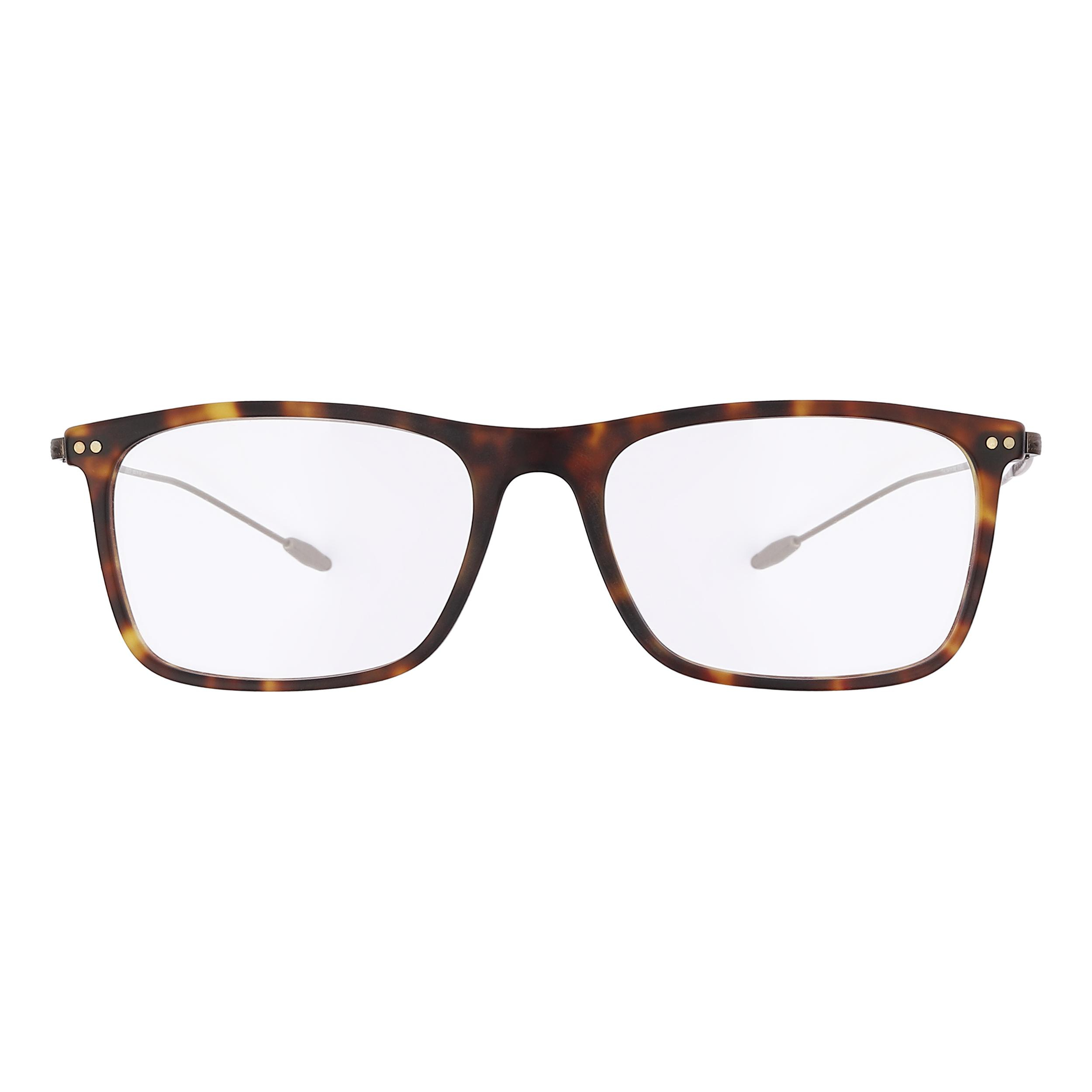 فریم عینک طبی ویفرر (Wayfarer) مردانه جورجیو آرمانی مدل 0AR7154-5089-53 مناسب برای صورت مستطیل، مربع، قلب و بیضی