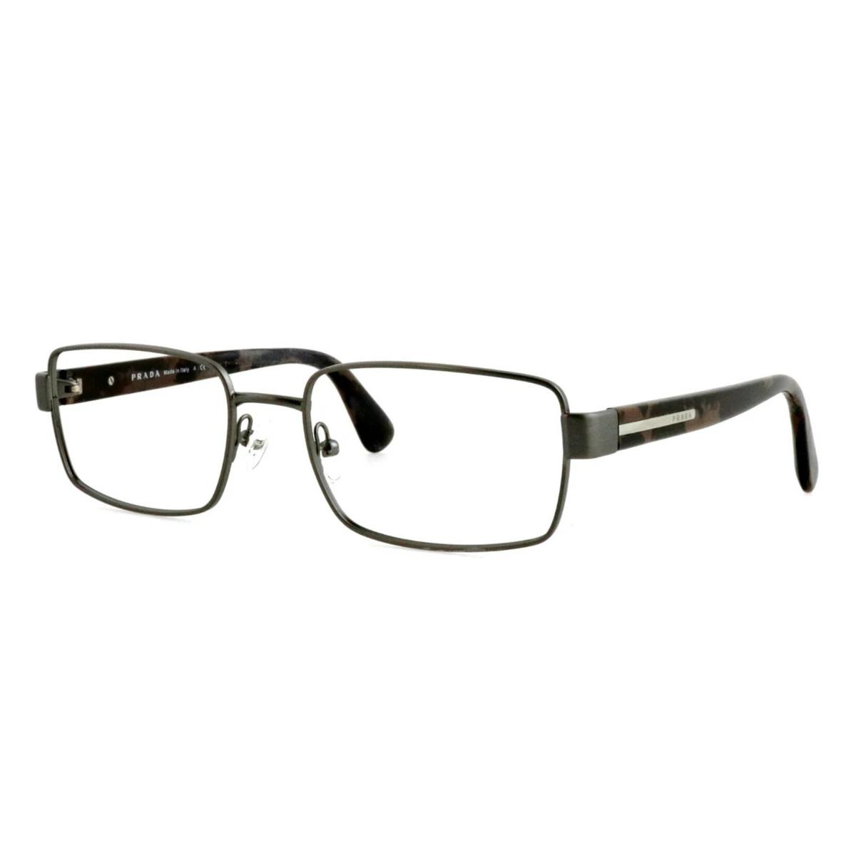 فریم عینک طبی مستطیلی مردانه پرادا مدل 0PR-60QV-LAI1O1 مناسب برای صورت بیضی، قلب، گرد و مثلث