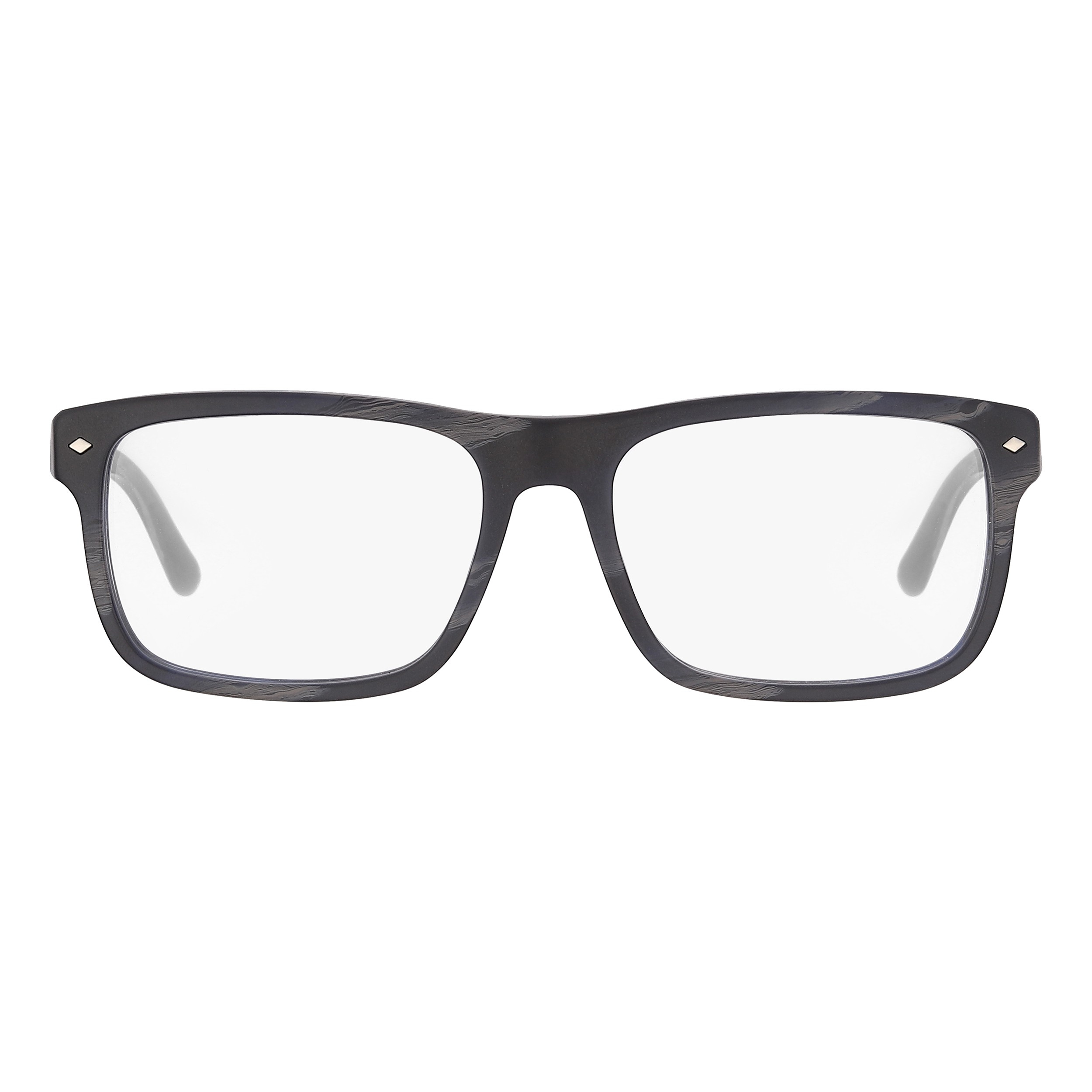 فریم عینک طبی ویفرر (Wayfarer) مردانه جورجیو آرمانی مدل 0AR7043-5301-56 مناسب برای صورت مستطیل، مربع، قلب و بیضی