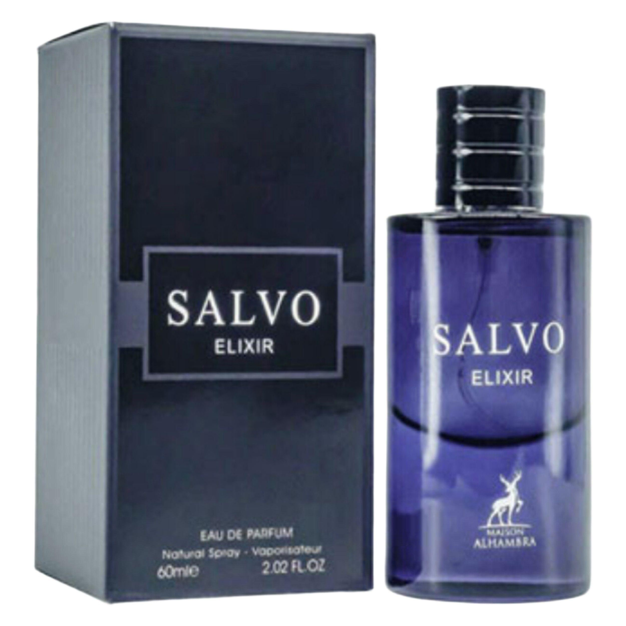 ادو پرفیوم مردانه الحمبرا مدل SALVO ELIXIR حجم 100 میلی لیتر