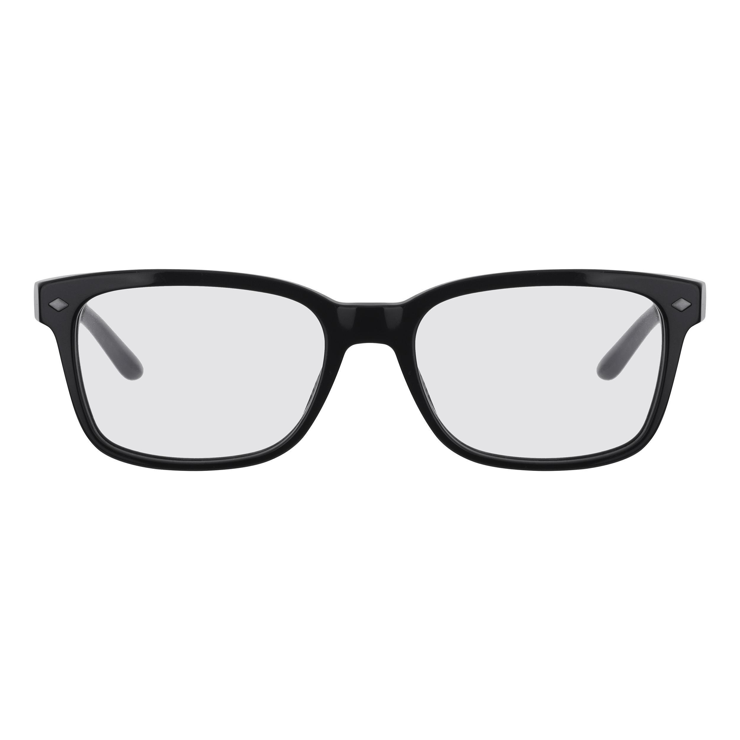 فریم عینک طبی ویفرر (Wayfarer) مردانه جورجیو آرمانی مدل 0AR7090-5017-54 مناسب برای صورت مستطیل، مربع، قلب و بیضی