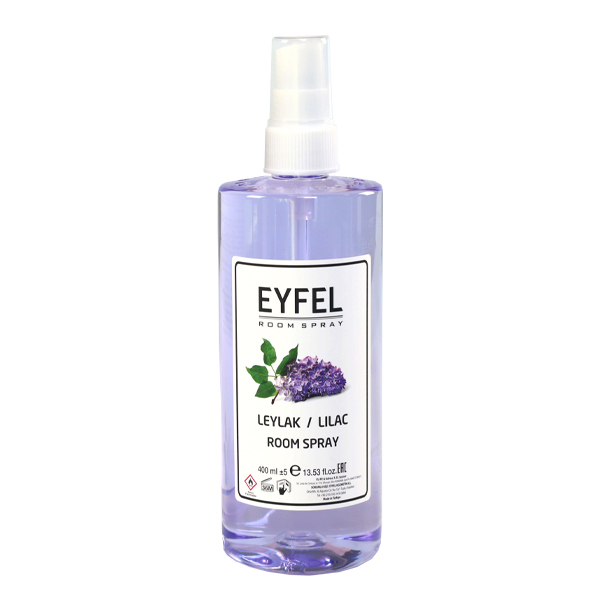 اسپری خوشبو کننده و تصفیه کننده هوا ایفل مدل Lilac رایحه گل یاس حجم 400 میلی لیتر